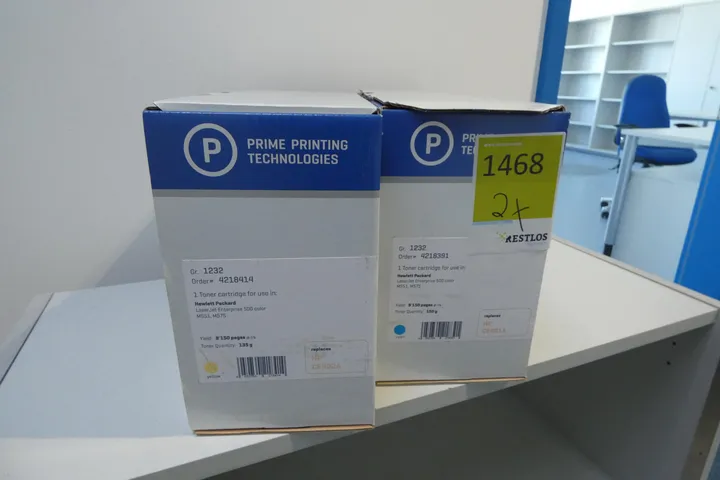2x Hewlett Packard Toner